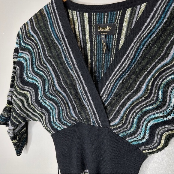 Laundry by Shelli Segal merino wool Knit Aline dress - Picture 2 of 7